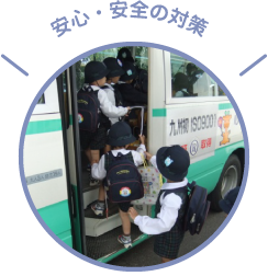 安心・安全の対策