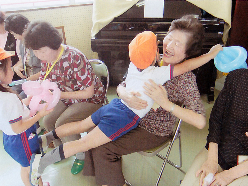 わかば老人会とのふれあい