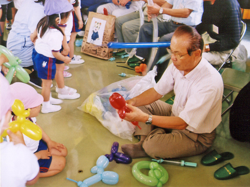 わかば老人会とのふれあい